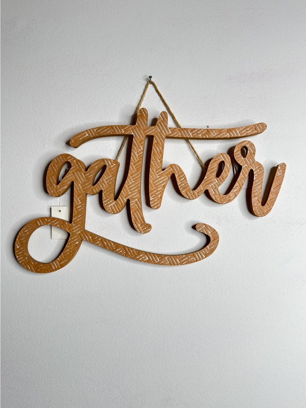 Modern Farmhouse Gather Hanging Sign